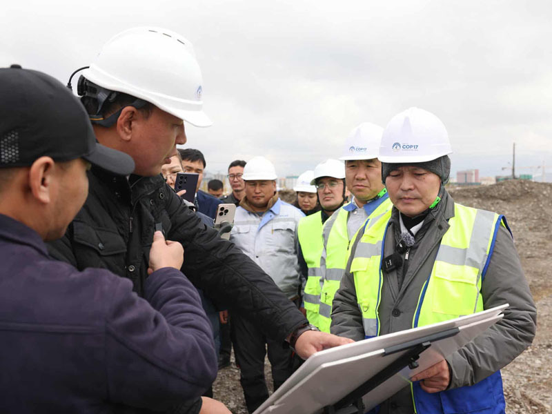 НҮБ-ын Цөлжилттэй тэмцэх конвенцын талуудын 17 дугаар бага хурлын бүтээн байгуулалтын дэд бүтцийн ажлуудтай танилцав